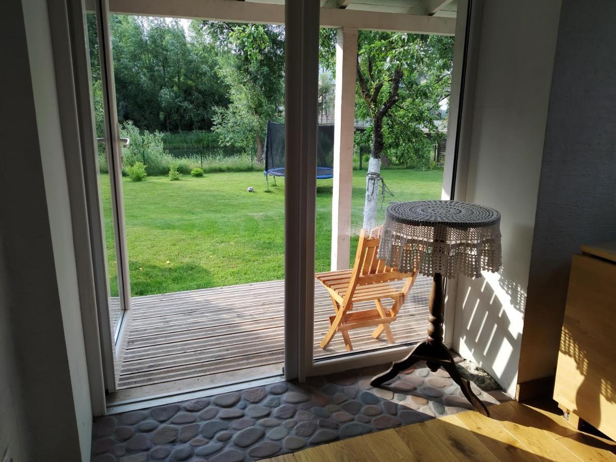 Villa River Side Studio, 9Mi From Palanga, With Sauna Kretinga Exterior foto